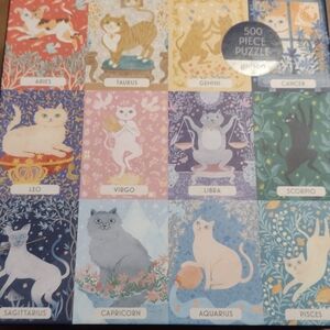 Gallison Zodiac Cat Puzzle
